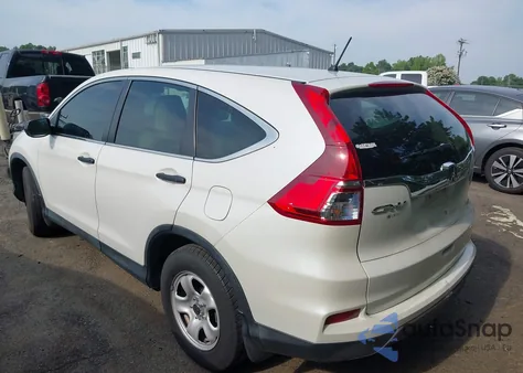2016 Honda Cr-V Lx z USA, uszkodzony, nr VIN 5J6RM3H38GL031821